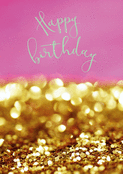 Joyeux anniversaire glamour et &eacute;clatant